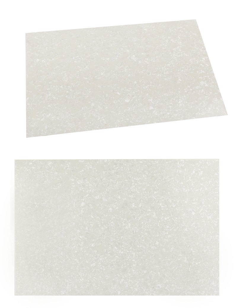 Mr.Power 11.6 x17 Inch Guitar Bass Pickguard Blank Material DIY Sheet Scratch Plate Backplate for Strat Tele Guitar Jazz P Bass (4Ply Vintage White Pearl)) - Image 5